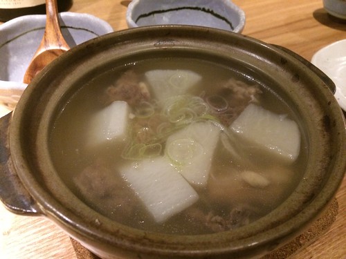 あっさり牛すじ大根＠Sake Fun ぞっこん。