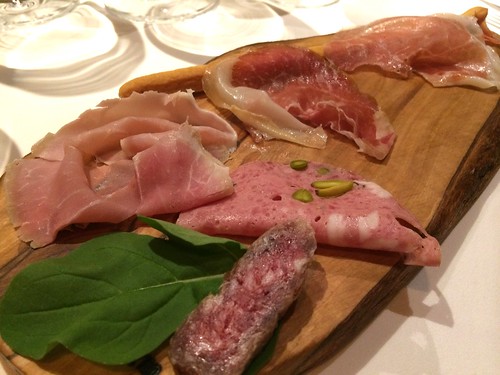 自家製ハム盛り合わせ＠ヴィア エミリア