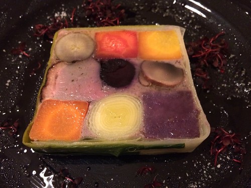 鴨と野菜のモザイクテリーヌ＠トキヤ