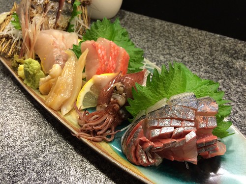 お刺身の盛り合わせ@魚勝