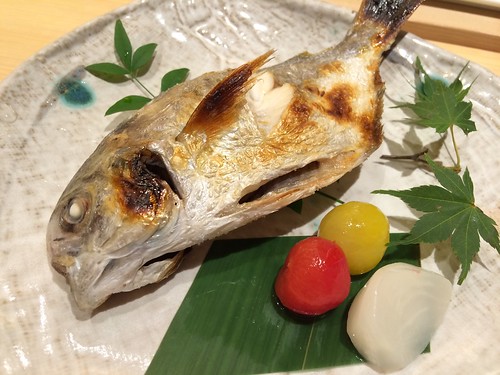 えぼ鯛の焼き物@魚こう鮨 西荻窪店