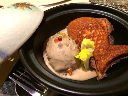 エスプレッソのアイスクリームとたい焼き＠西麻布 けんしろう