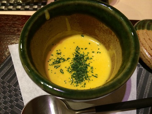 かぼちゃの温製すりながし＠西麻布 けんしろう