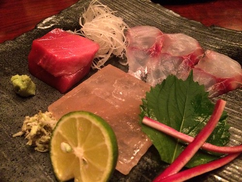 生本鮪、イサキ@Omakase 麻布十番