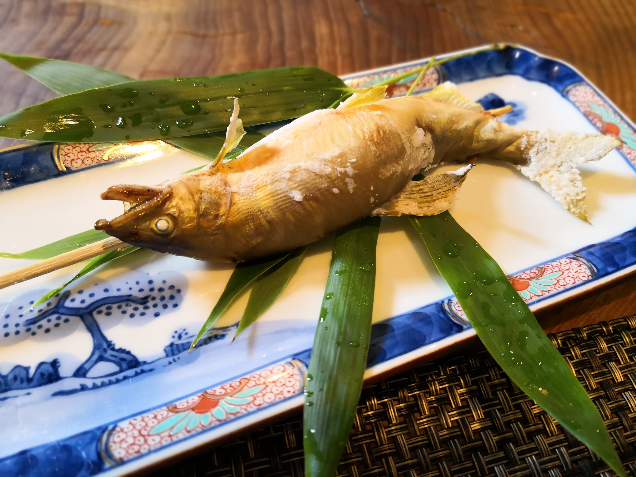 【飛騨古川】蕪水亭 ＠薬草天ぷらや天然鮎などいいとこ取りなミニランチ会席。