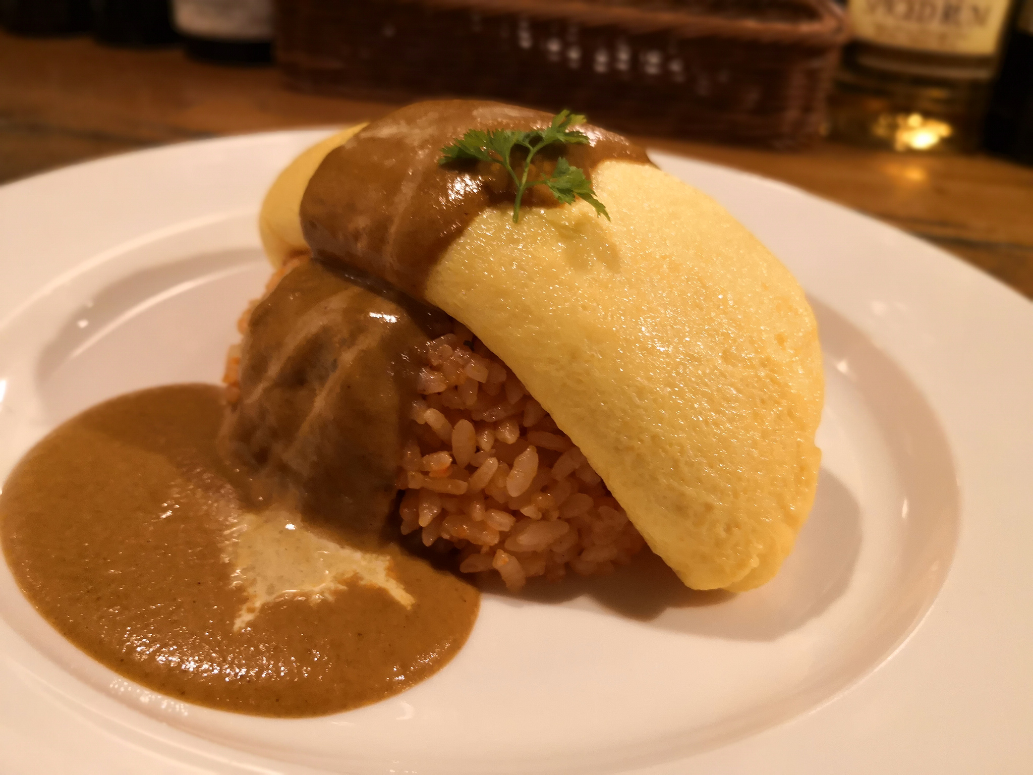 【五反田】エンジェルフェイク レガーメ＠3個の卵を使ったふわとろオムライス！優しいお味で食べ疲れなし。